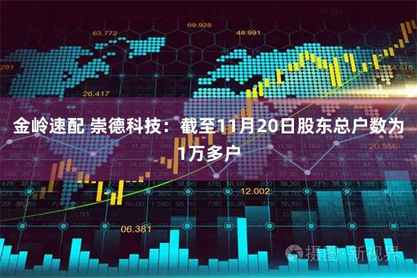 金岭速配 崇德科技：截至11月20日股东总户数为1万多户